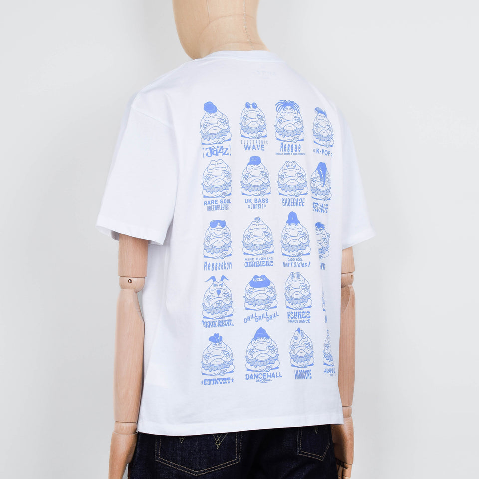 Edwin Music Channel T-Shirt - White