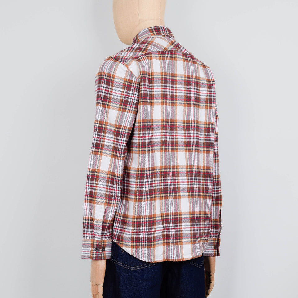Filson The Rangeland Flannel Shirt - Red / Brown