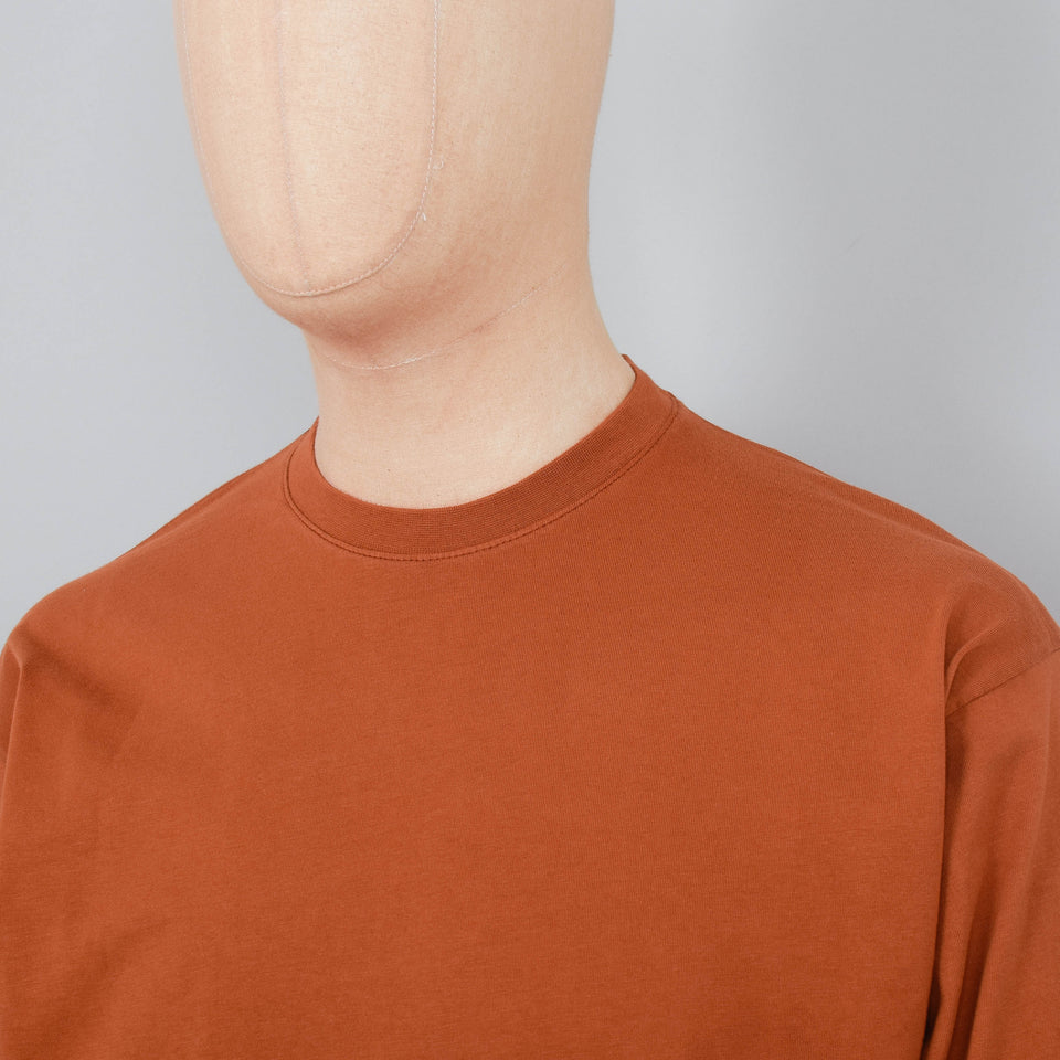 Colorful Standard Oversized Organic LS T-Shirt - Ginger Brown