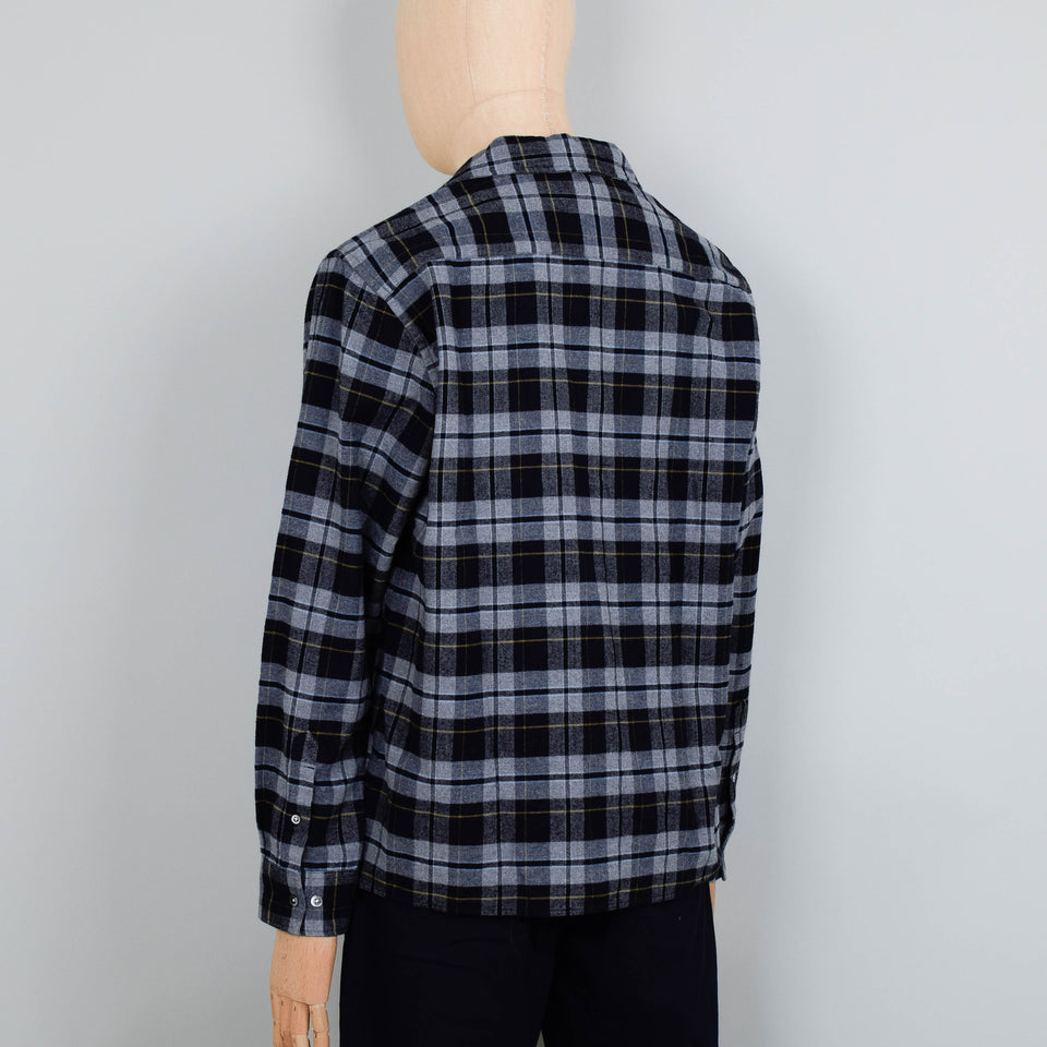 Norse Projects Carsten Flannel Check - Medium Grey