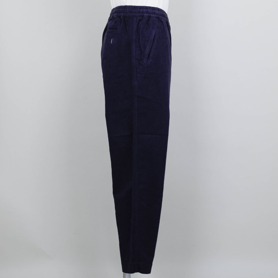 Folk Drawcord Assembly Pant - Navy Moleskin
