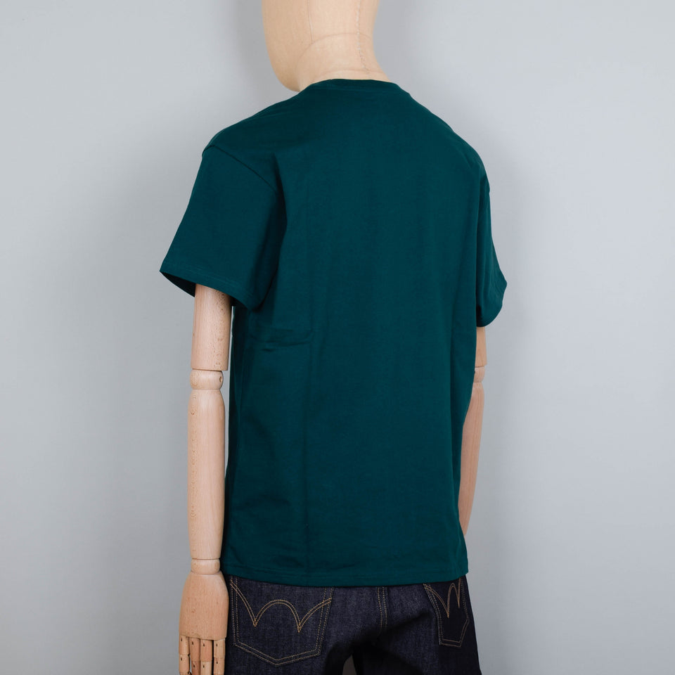 Carhartt WIP Chase T-Shirt S/S - Chervil / Gold