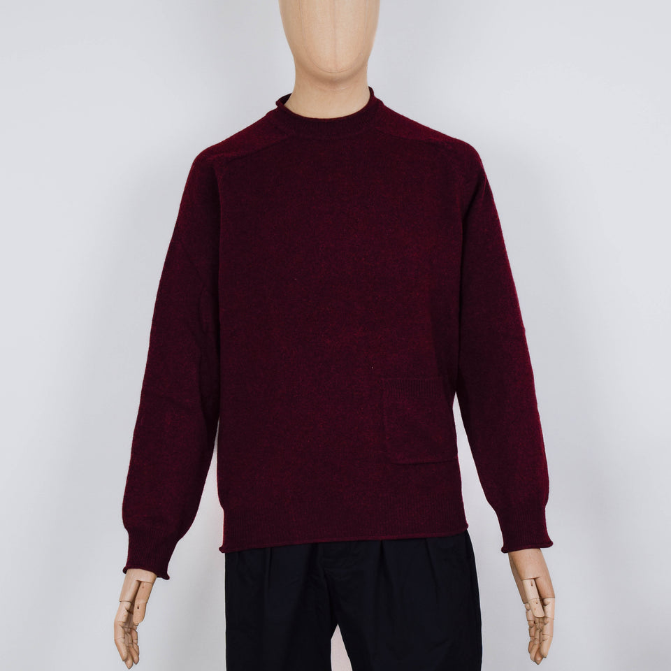 Pittari Usk Pocket Merino - Red Velvet