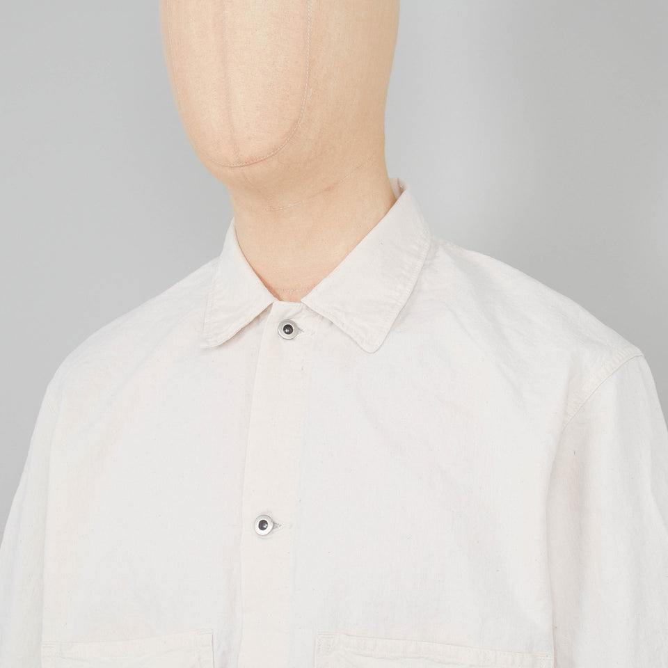 OrSlow Original Napped Twill Utility Coverall - Ecru