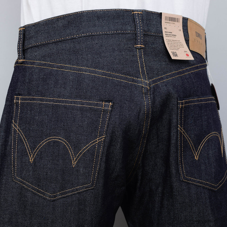 Edwin Regular Tapered - Blue Unwashed (Selvage)
