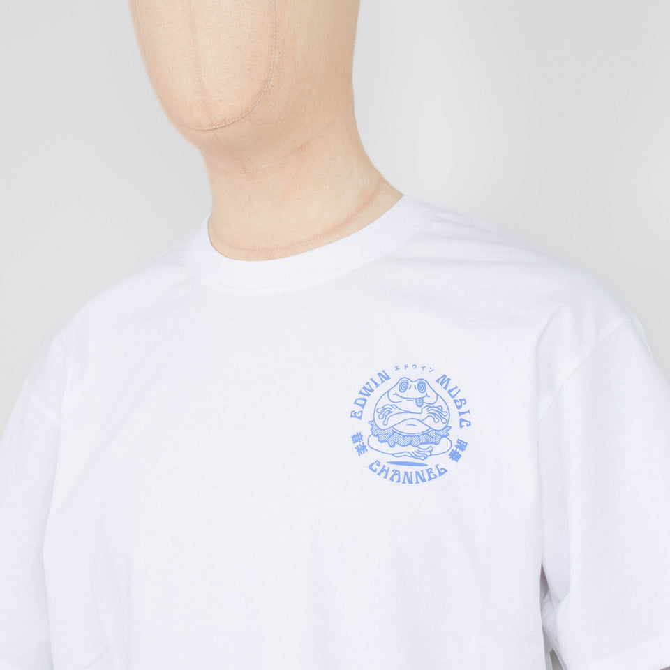 Edwin Music Channel T-Shirt - White