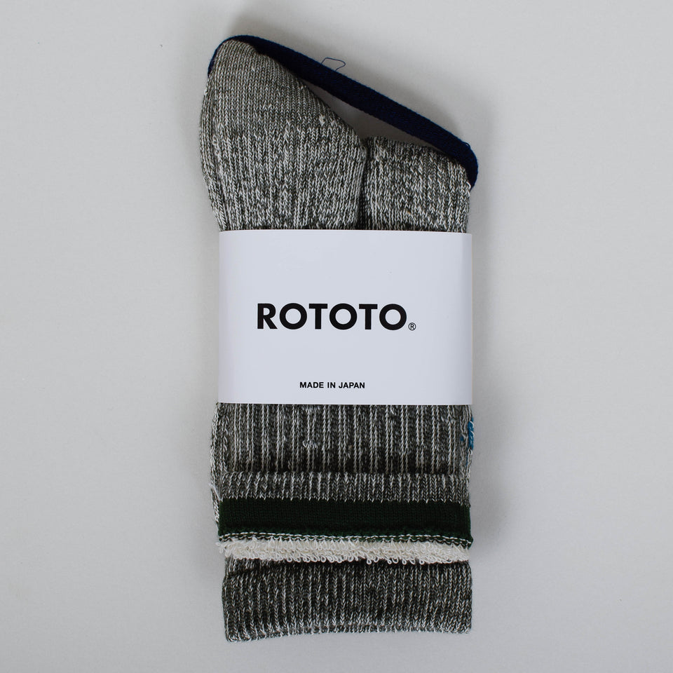 RoToTo R1508 Socks - Olive