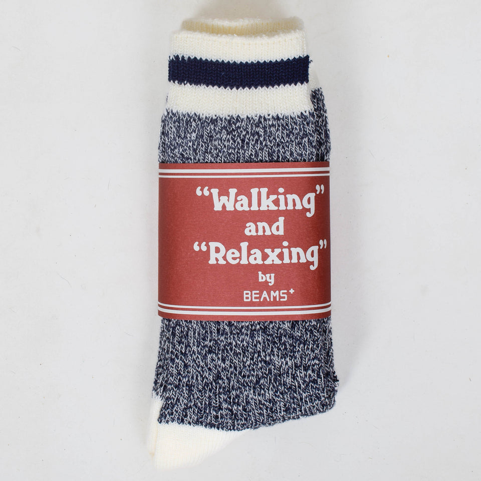 Beams Plus Rag Socks - New Navy