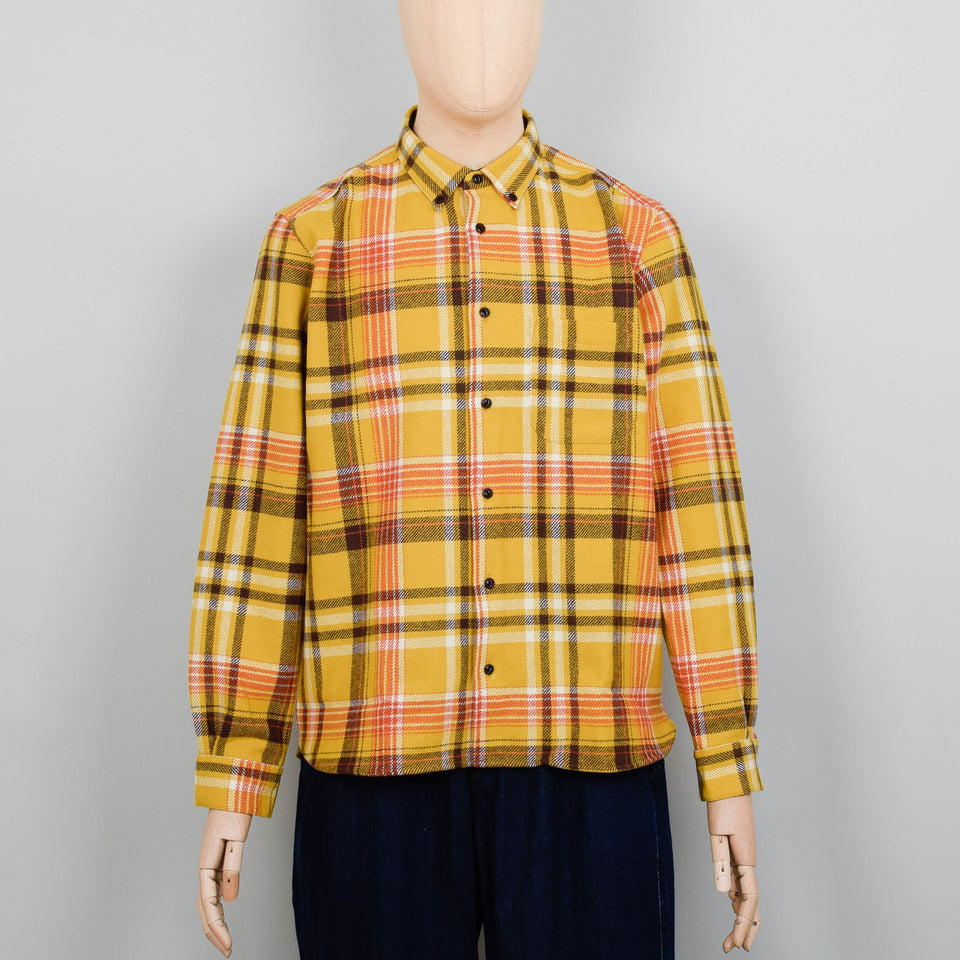 YMC Dean Shirt - Yellow Multi