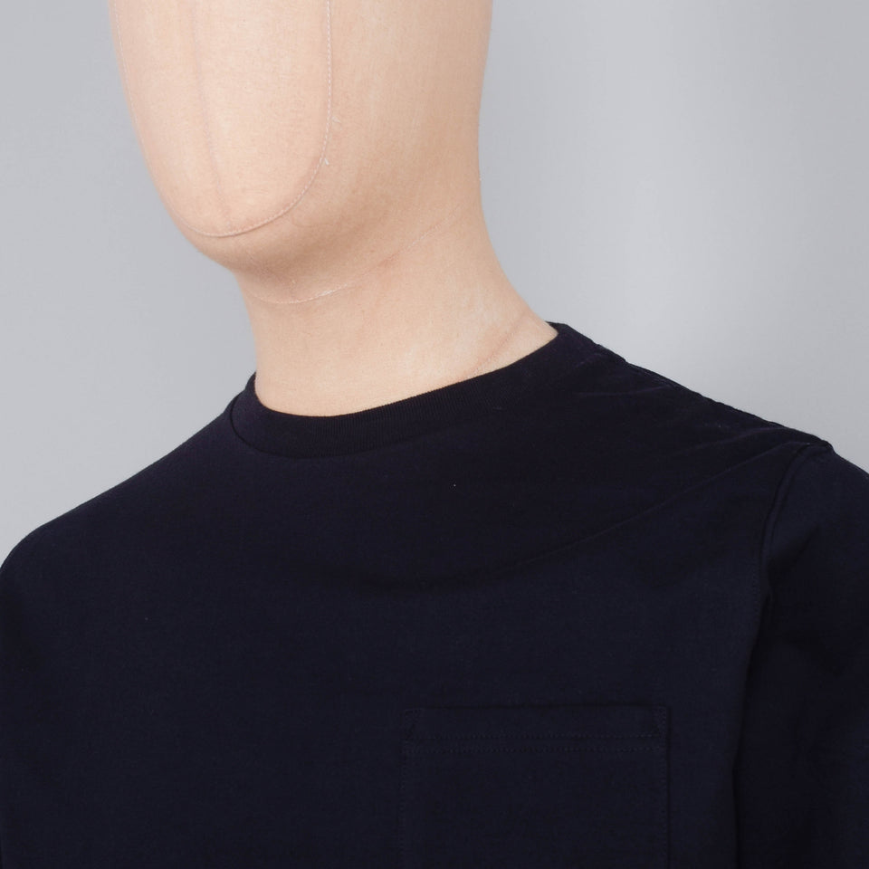 Beams Plus Pocket Tee 40/2 - Black