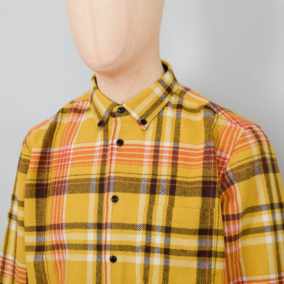 YMC Dean Shirt - Yellow Multi