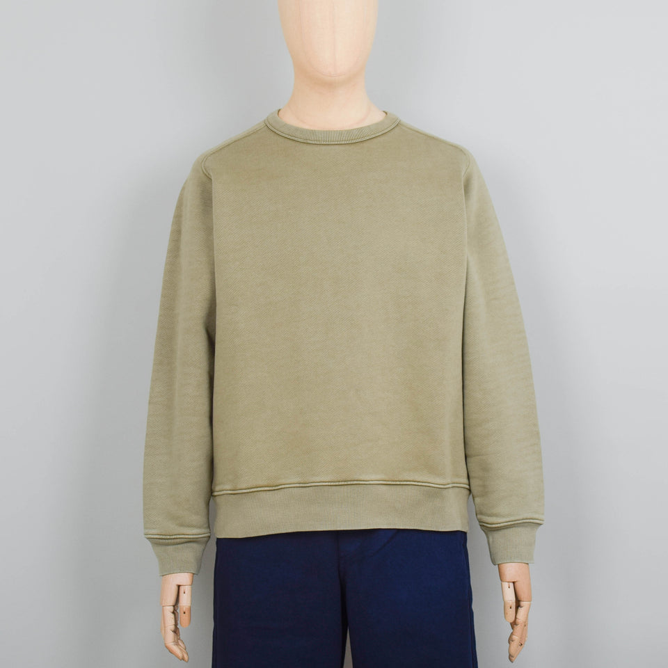 YMC Almost Grown Sweatshirt - Olive Green