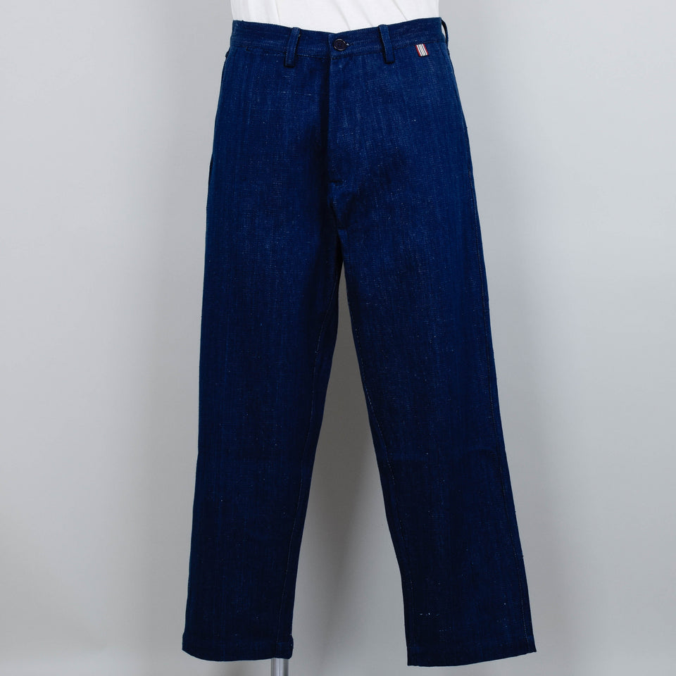 Kardo Thomas Trousers - Naga Patch Indigo