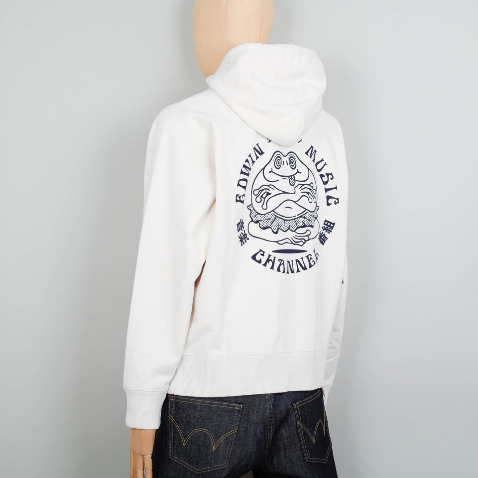 Edwin Music Channel Hoodie Sweat - Whisper