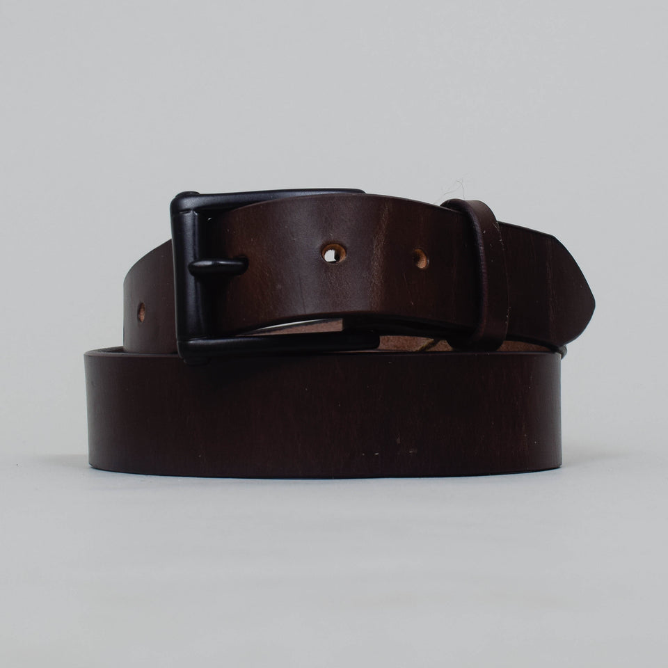 Barnes & Moore Garrison Belt - Oak Bark/Black