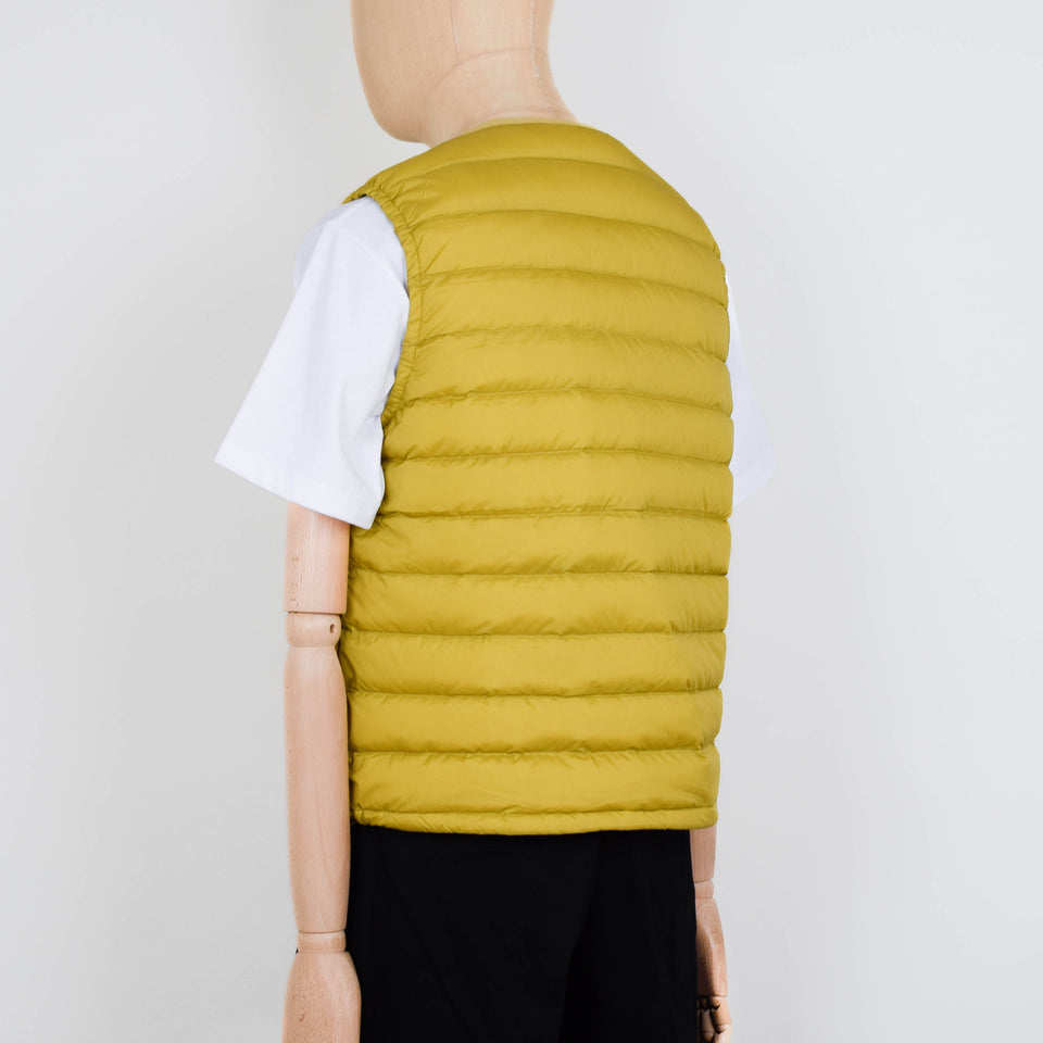 Danton Inner Down Crewneck Vest - Mustard