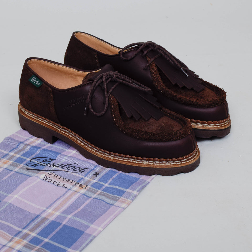 Universal Works x Paraboot Michael/Marche - Marron-Lis/Vel Cafe