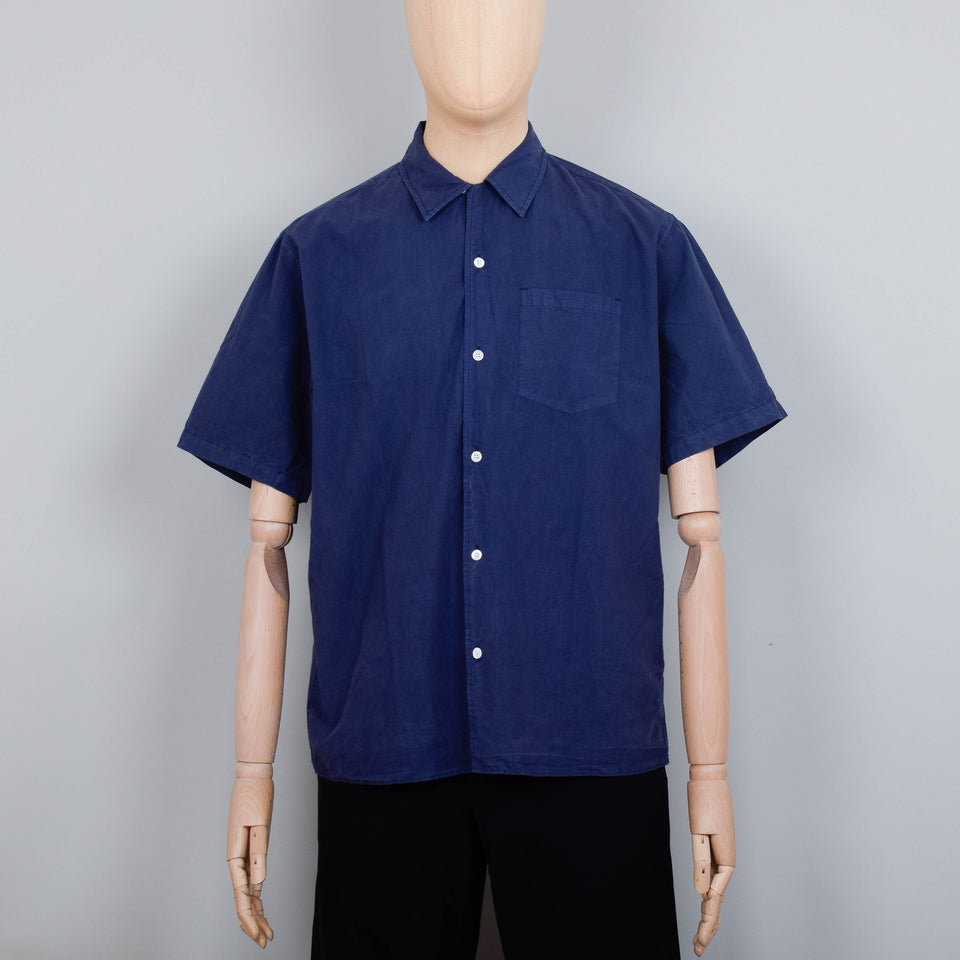 Norse Projects Carsten Tencel Shirt - Calcite Blue