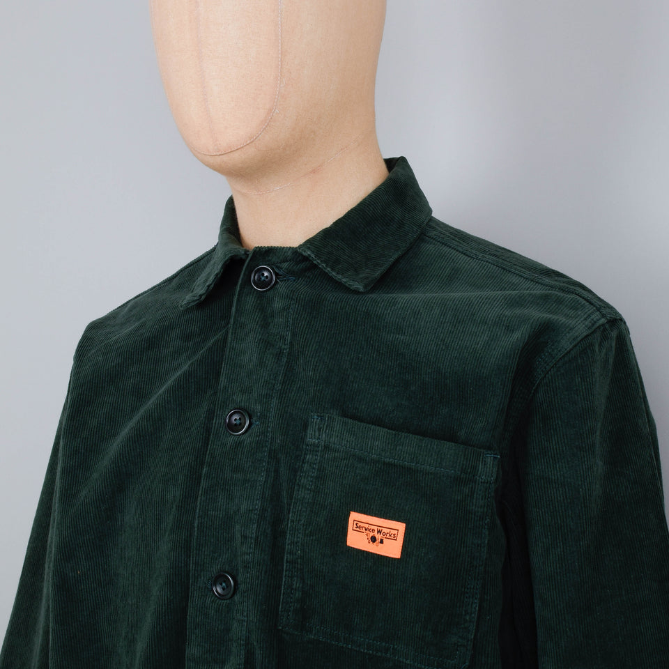 Service Works Corduroy Coverall Jacket - Forest