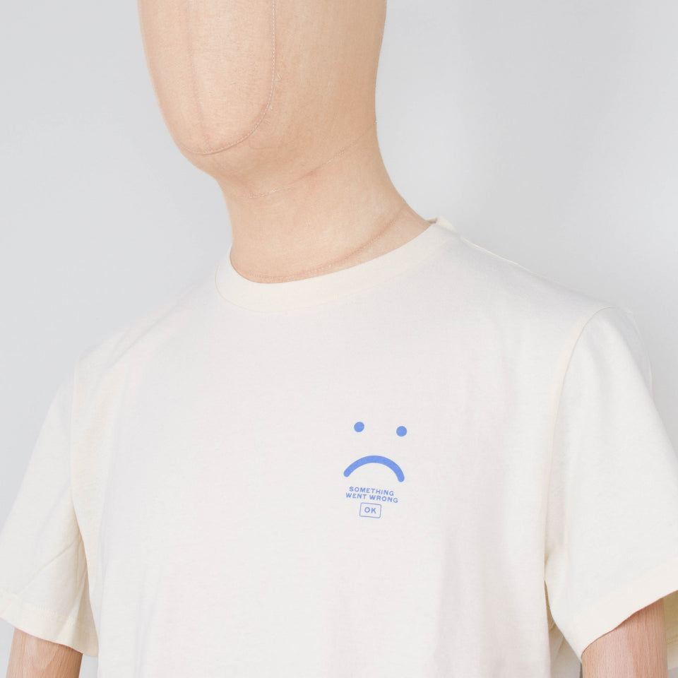 Nudie Jeans Roy Frown T-Shirt - Ecru