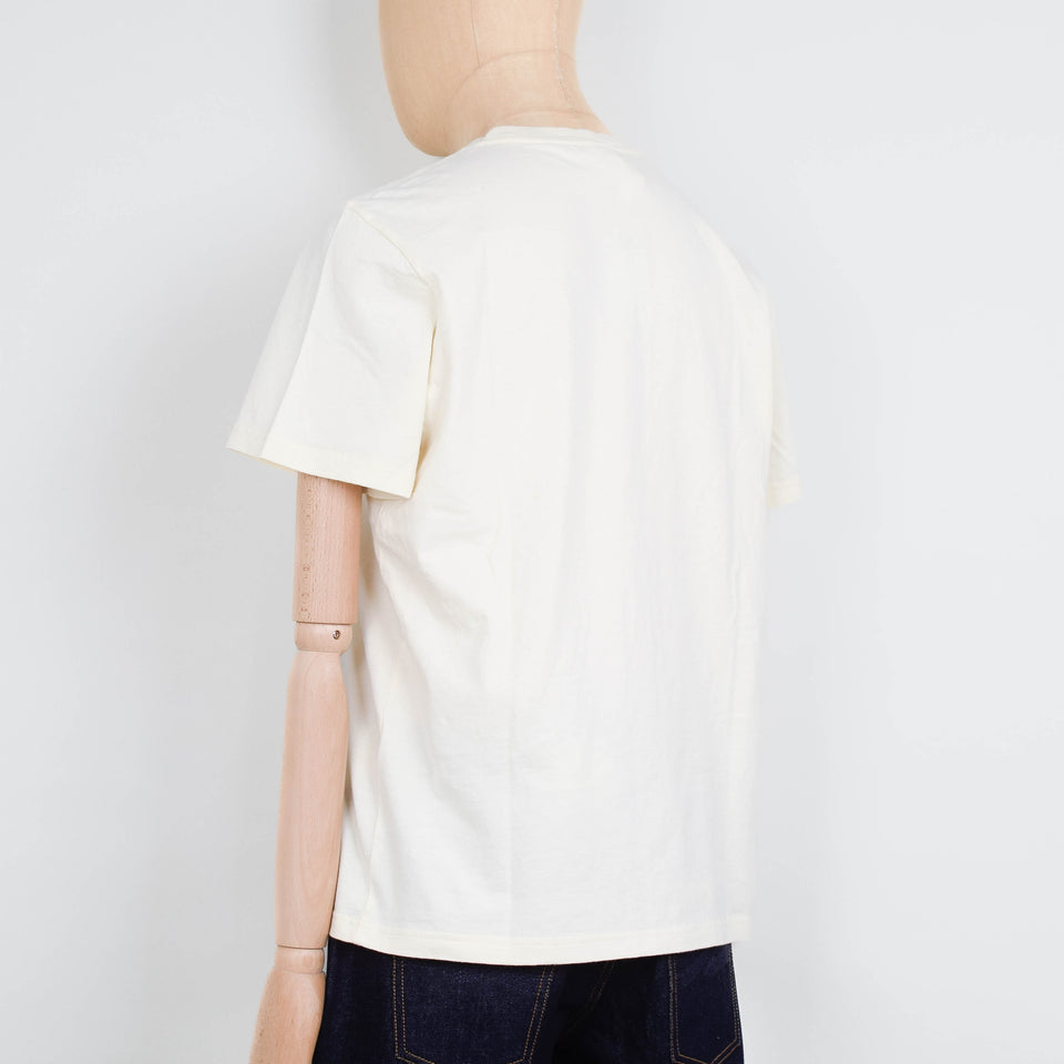 Nudie Jeans Roy Frown T-Shirt - Ecru