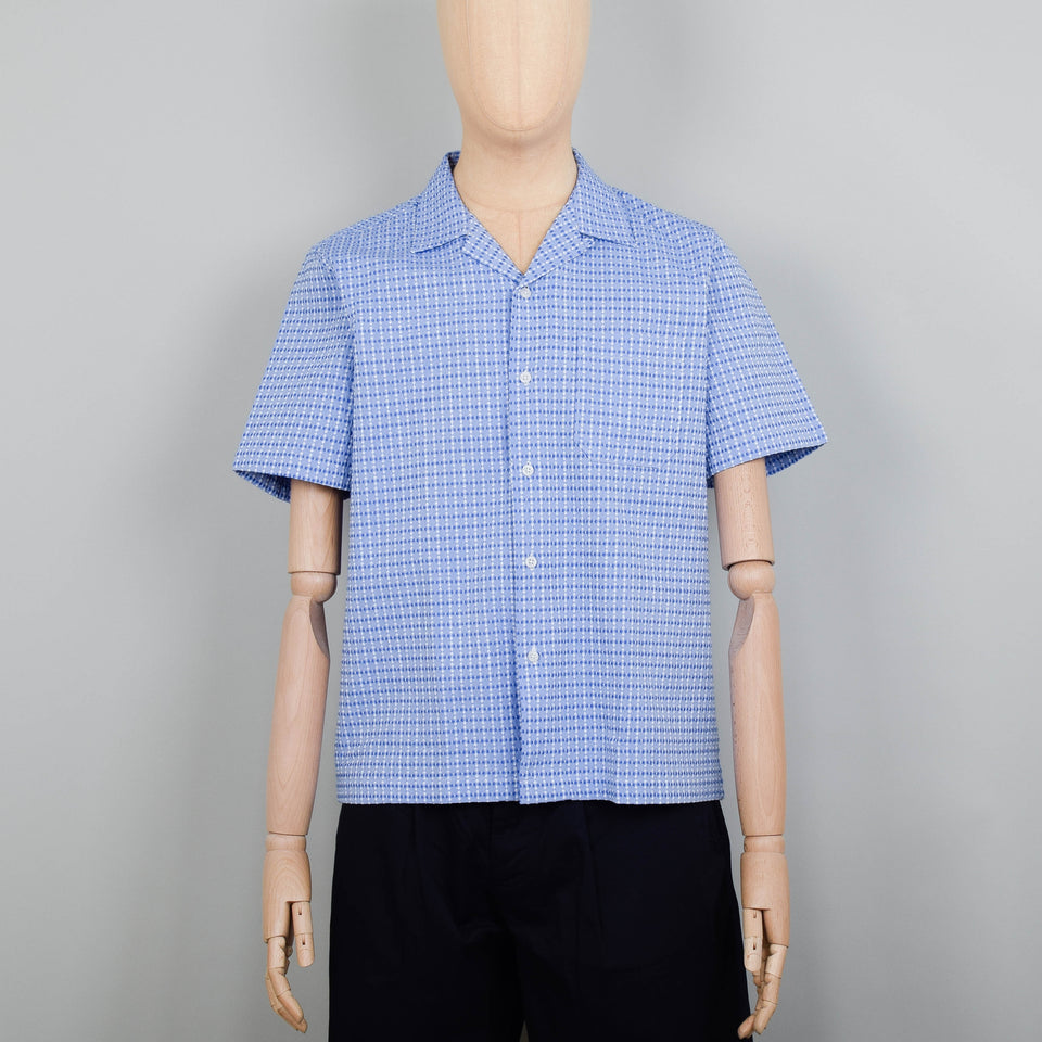 Universal Works Road Shirt Cotton - Blue