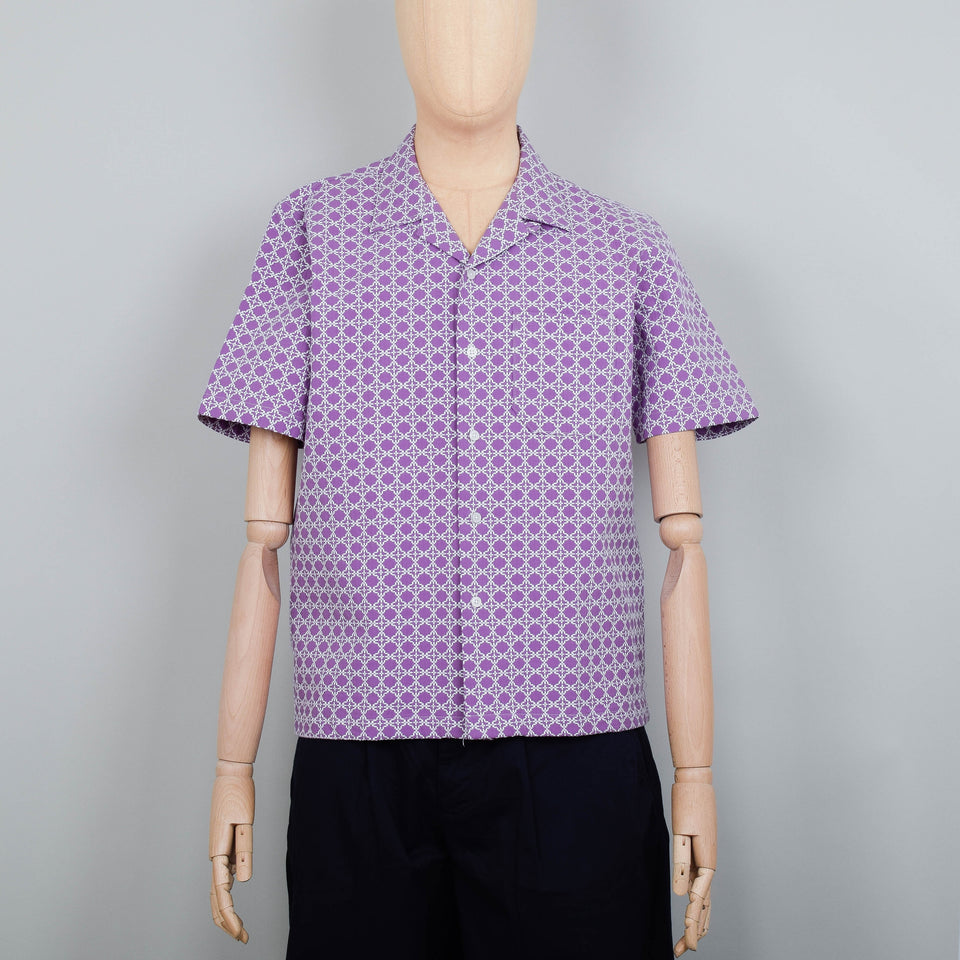 Universal Works Road Shirt Cotton - Lilac