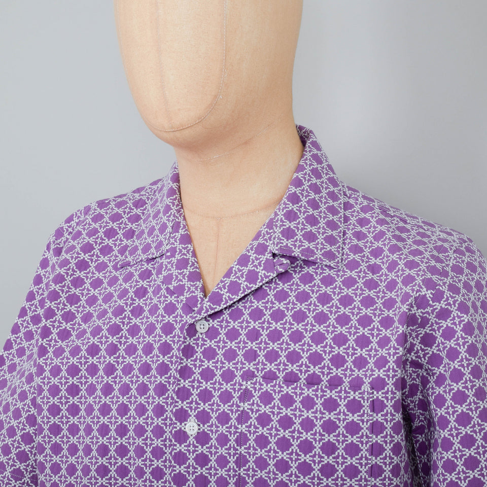 Universal Works Road Shirt Cotton - Lilac