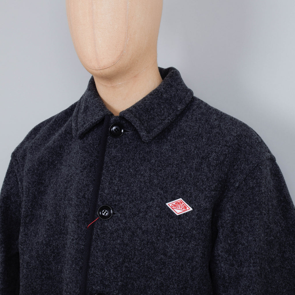 DANTON wool coat jacketウール コート 42 2-26_84458324-9ac1-4452-ada6-