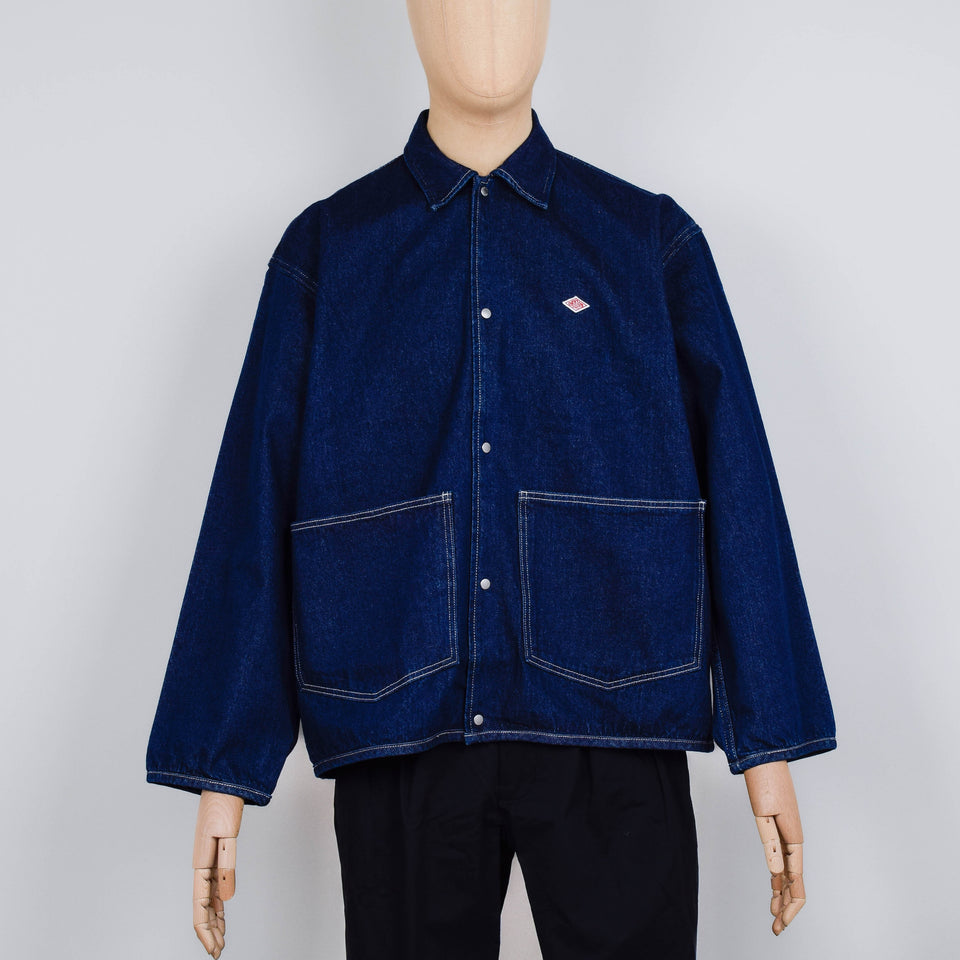 Danton Coverall Shirt - Indigo Denim