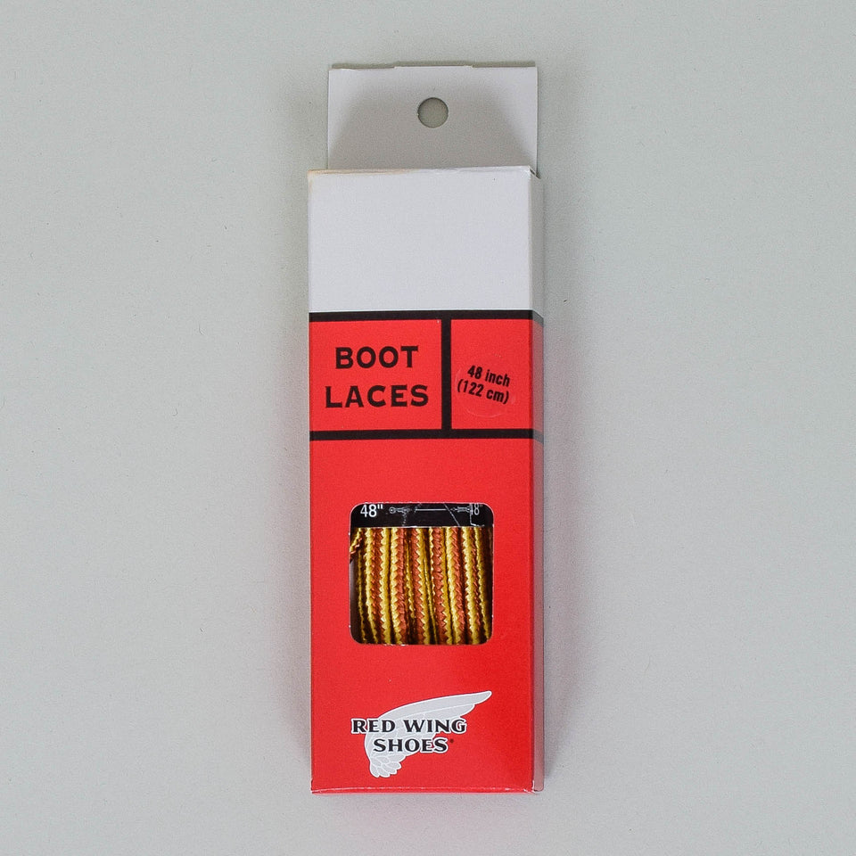 Red Wing Boot Laces 48" - Tan/Gold