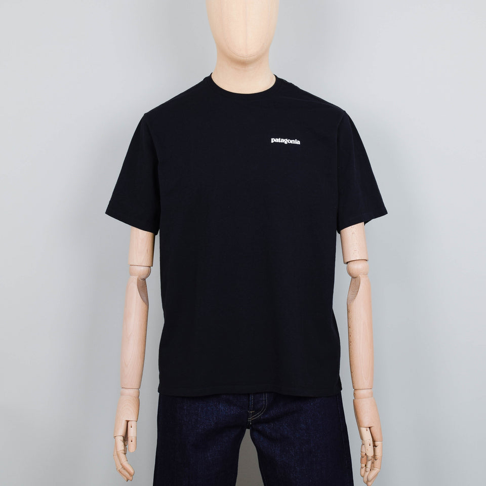 Patagonia P-6 Logo Responsibili Tee - Black