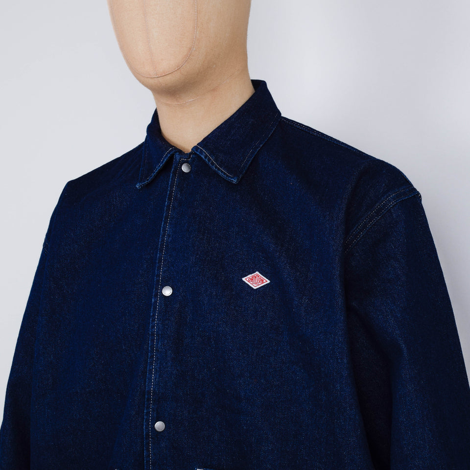 Danton Coverall Shirt - Indigo Denim