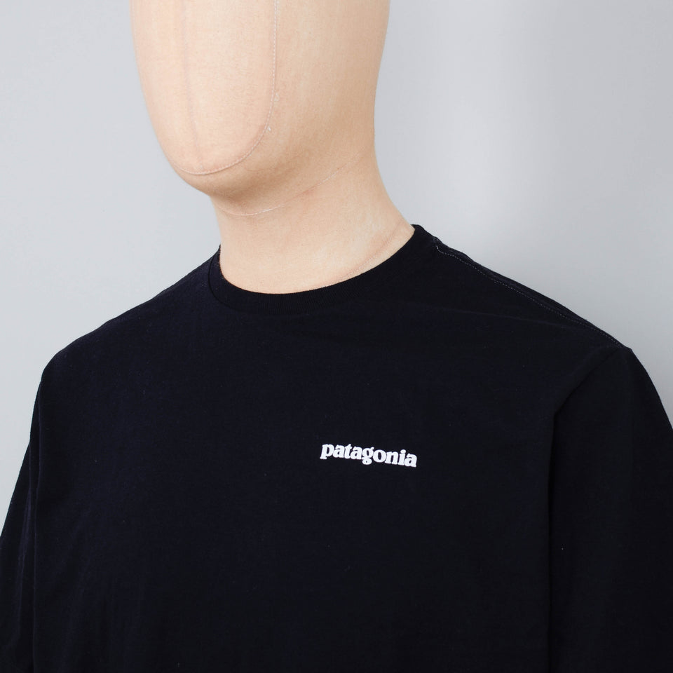 Patagonia P-6 Logo Responsibili Tee - Black