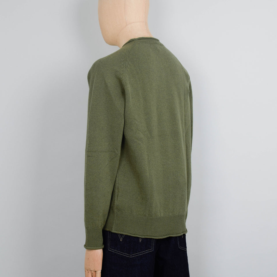 Pittari Usk Lambswool - Green Bean