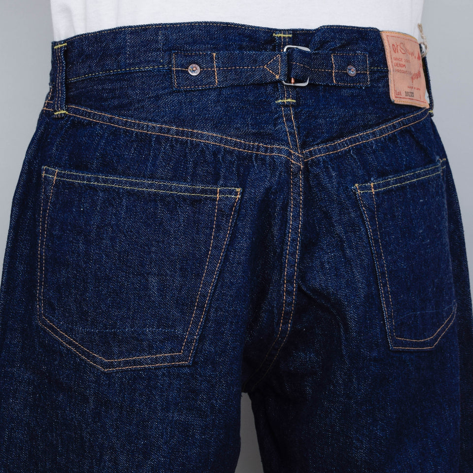OrSlow Grand Dad's Fit Denim Pants - One Wash