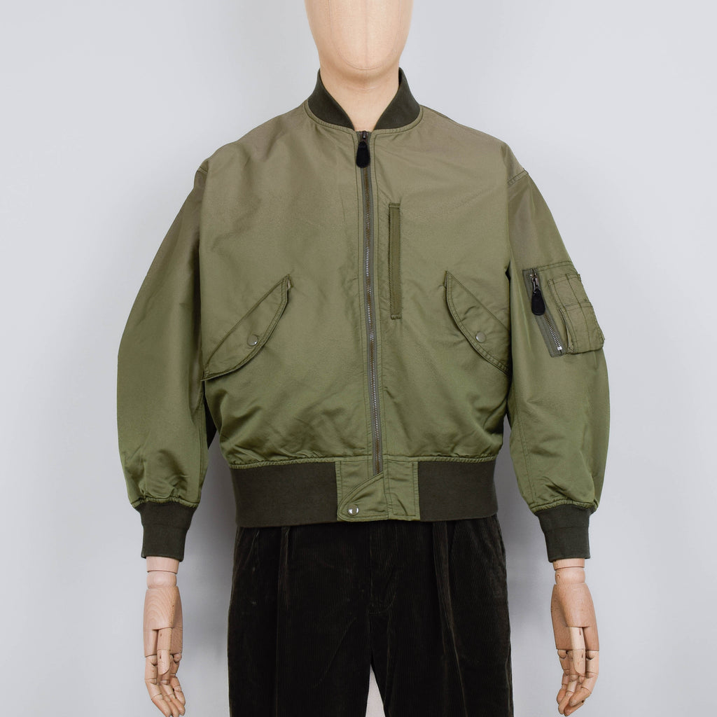 Beams Plus Mil Flight Jacket - Olive – Liquor Store
