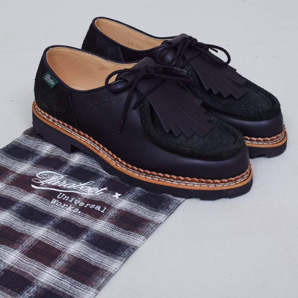 Universal Works x Paraboot Michael/Marche - Noire-Lis/Vel Noir