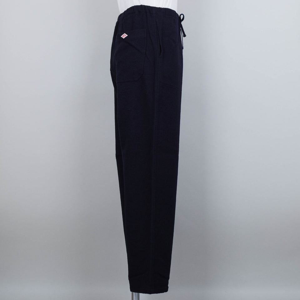 Danton Wool Easy Pants - Navy