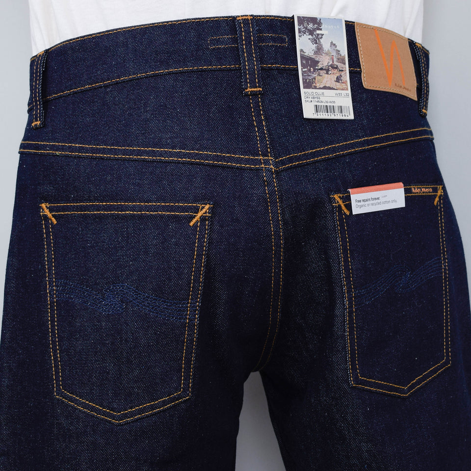 Nudie Jeans Solid Ollie - Dry Abyss