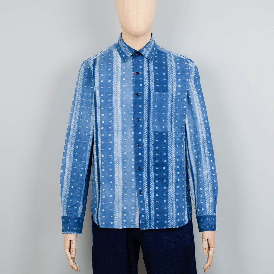 Kardo Ryan Shirt - Shibori Indigo
