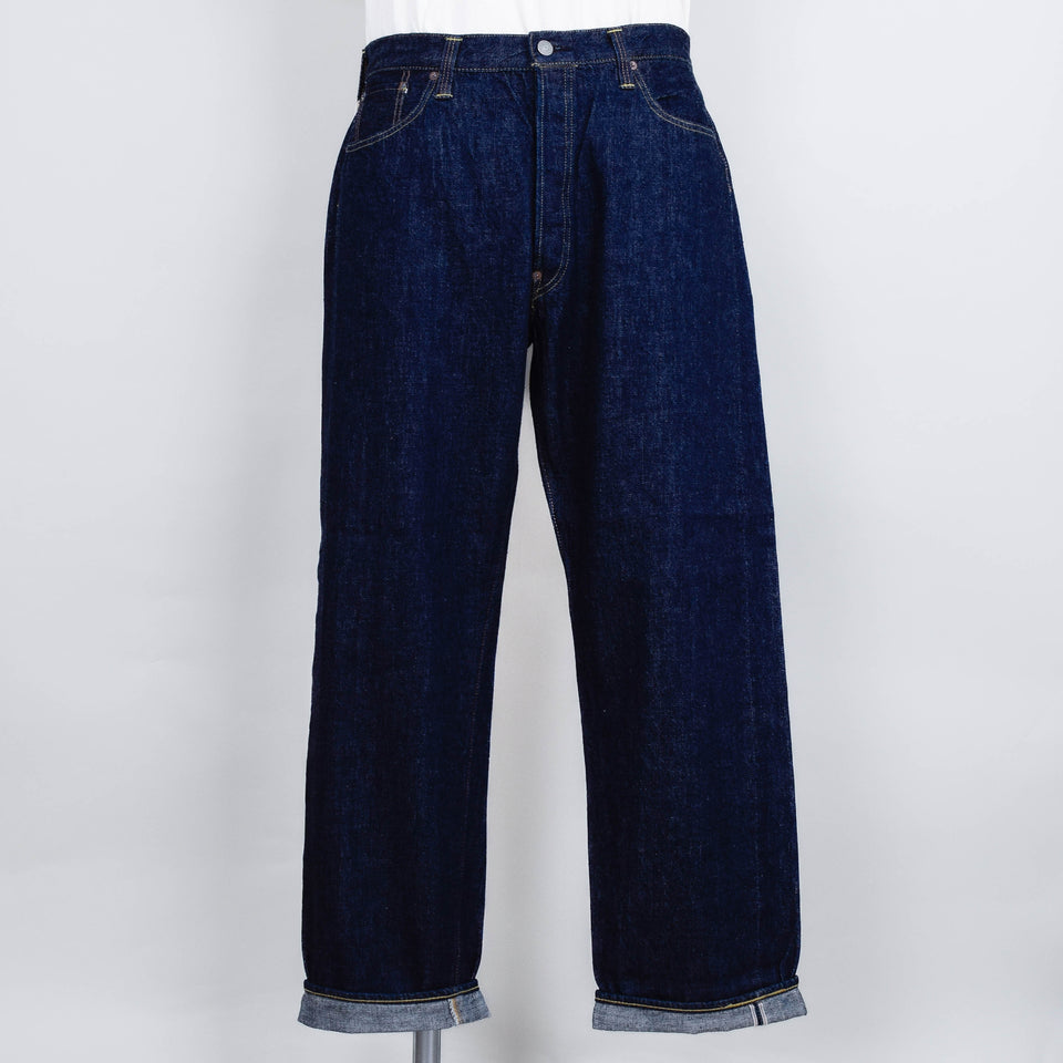 OrSlow Grand Dad's Fit Denim Pants - One Wash