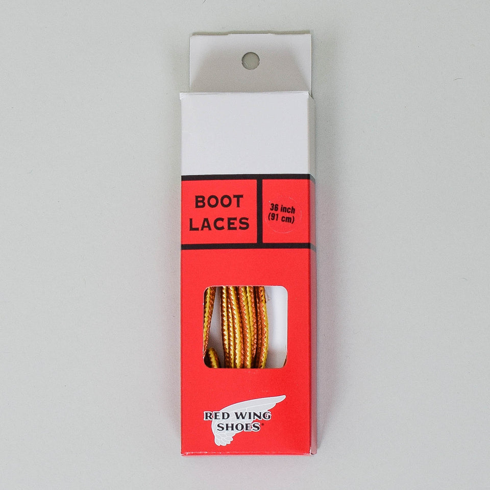 Red Wing Boot Laces 36" - Tan/Gold