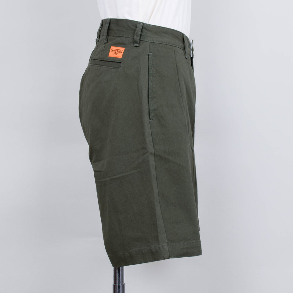 Service Works Drill Part Timer Short - Olive