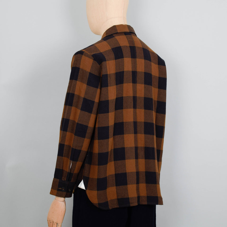 Universal Works Travail Overshirt - Brown