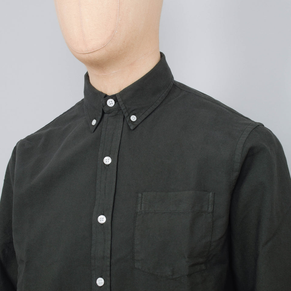 Colorful Standard Button Down Shirt - Hunter Green