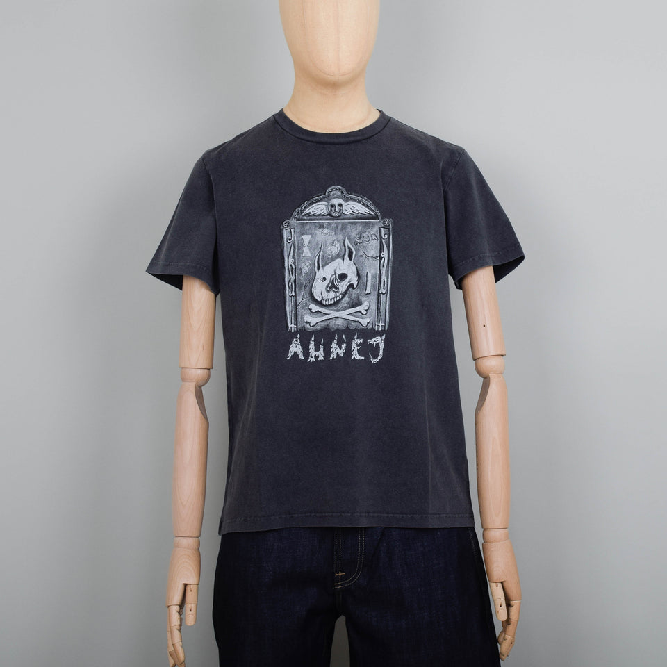 Nudie Jeans x Jeff Olsson Roy Oh No T-Shirt - Faded Black