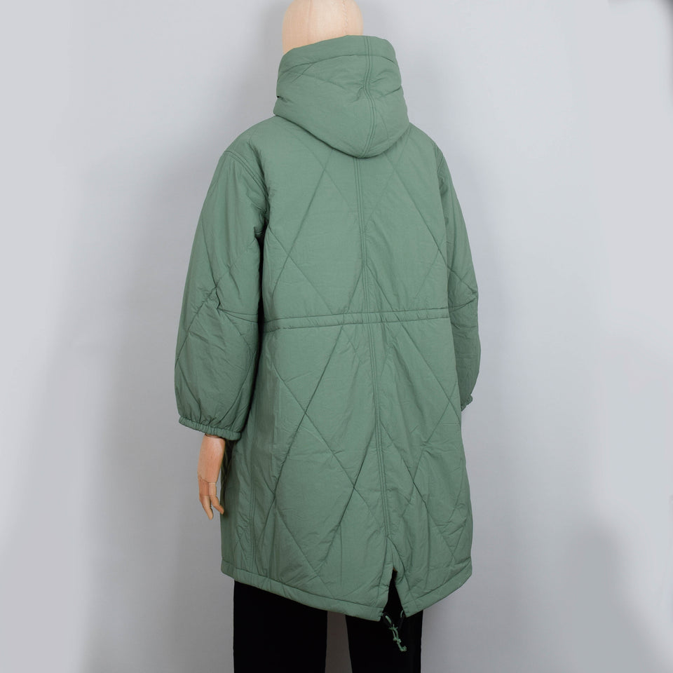 Universal Works Diamond Quilt Parka - Green