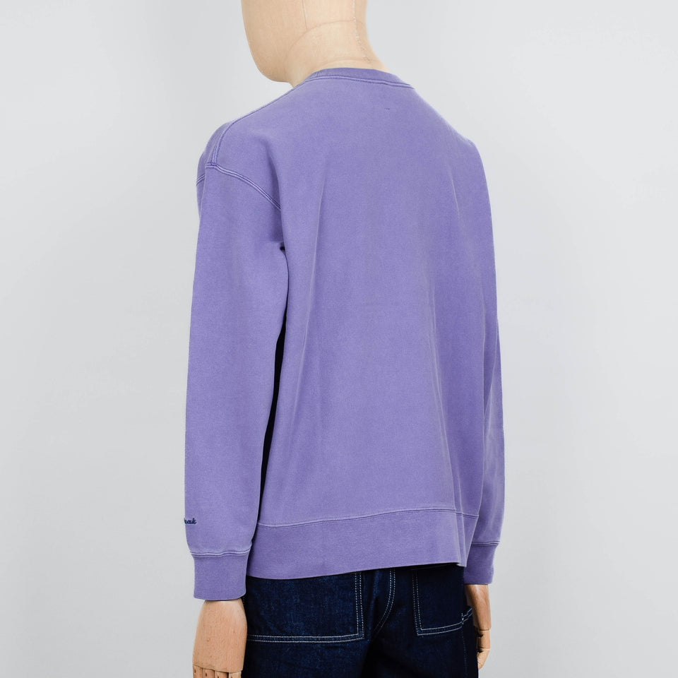 Snow Peak Garment Dyed Pullover - Purple