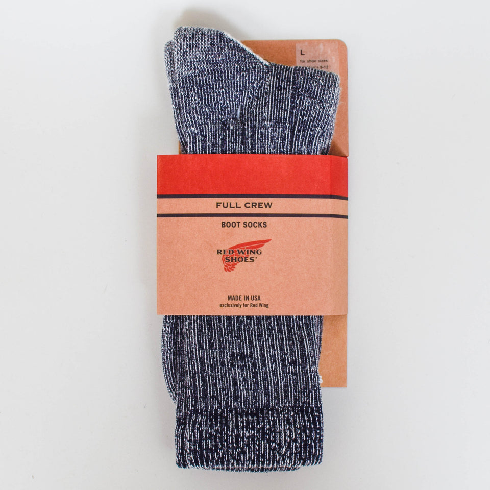 Red Wing Merino Wool Sock - Navy